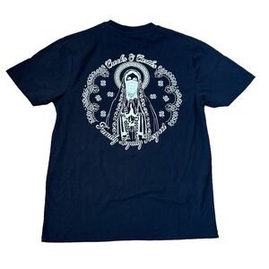 NWT Crooks & Castles Paisley Family Loyalty And Respect Tee in Black